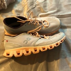 On Running worn twice.